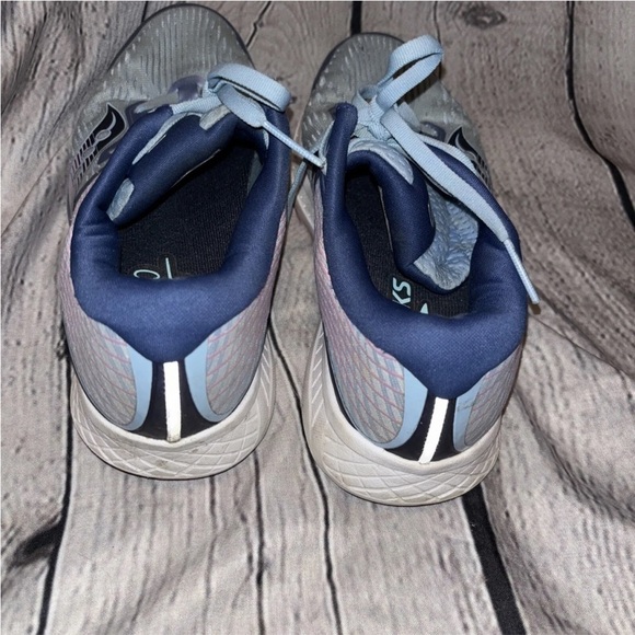 Saucony Ride ISO Blue 2019 Women’s Size 8.5 Tennis Shoes Sneakers Running Jogger - Picture 4 of 7